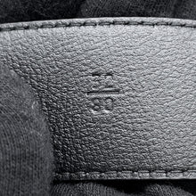 Load image into Gallery viewer, PRADA Studded Leather Belt Size 80 Black1CC622 Leather
