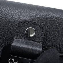 将图像加载到图库查看器中，Dior Oblique Saddle Shoulder Bag Navy/Black2ADCA435YKS_H27E Canvas Leather

