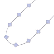 Load image into Gallery viewer, Van Cleef &amp; Arpels Vintage Alhambra Necklace 10 MotifsVCARD34800 18K White Gold
