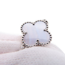 Load image into Gallery viewer, Van Cleef &amp; Arpels Vintage Alhambra Necklace 10 MotifsVCARD34800 18K White Gold
