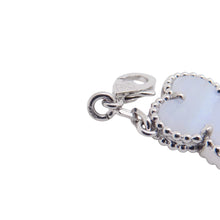 Load image into Gallery viewer, Van Cleef &amp; Arpels Vintage Alhambra Necklace 10 MotifsVCARD34800 18K White Gold
