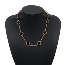 Load image into Gallery viewer, Van Cleef &amp; Arpels Vintage Alhambra Necklace 10 MotifsVCARA42700 18K Yellow Gold

