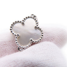 Load image into Gallery viewer, Van Cleef &amp; Arpels Vintage Alhambra Necklace 10 MotifsVCARF48500 18K White Gold
