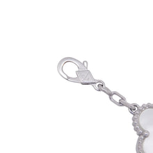 Load image into Gallery viewer, Van Cleef &amp; Arpels Vintage Alhambra Necklace 10 MotifsVCARF48500 18K White Gold
