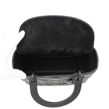 将图像加载到图库查看器中，Dior Lady Dior My ABCDior BlackM0538SLOI_M989 Leather Size Medium
