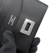 将图像加载到图库查看器中，BALENCIAGA Rodeo Card Holder Black822587 Smooth Calf Leather
