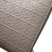 Load image into Gallery viewer, LOEWE Anagram Long Wallet Beige107N55.F13 Calf Leather
