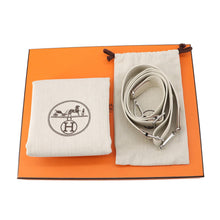 将图像加载到图库查看器中，HERMES Evelyne3 Craie Taurillon Clemence Size 23

