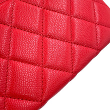 将图像加载到图库查看器中，CHANEL Matelasse Vanity Chain Shoulder Bag RedAP4385 Caviar Leather
