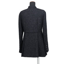 Load image into Gallery viewer, CHANEL Tweed Sequins Jacket Size 38 BlackP80564-V73136-94305 Polyamide 60%, Viscose 16%, Cotton 12%, Polyester 12%
