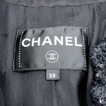 Load image into Gallery viewer, CHANEL Tweed Sequins Jacket Size 38 BlackP80564-V73136-94305 Polyamide 60%, Viscose 16%, Cotton 12%, Polyester 12%
