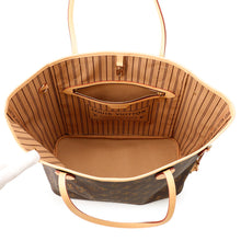 将图像加载到图库查看器中，LOUIS VUITTON Neverfull Rose BeigeM46975 Monogram Size MM
