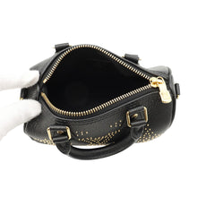 将图像加载到图库查看器中，LOUIS VUITTON Nano Speedy NoirM46745 Monogram Empreinte Leather
