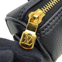将图像加载到图库查看器中，LOUIS VUITTON Nano Speedy NoirM46745 Monogram Empreinte Leather
