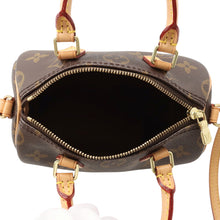 将图像加载到图库查看器中，LOUIS VUITTON Nano Speedy BrownM61252 Monogram
