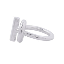 将图像加载到图库查看器中，HERMES Echappee Ring Size MM/51/#11 SV925

