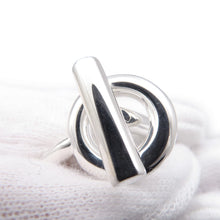 将图像加载到图库查看器中，HERMES Echappee Ring Size MM/51/#11 SV925
