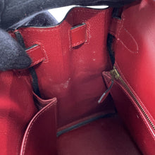 将图像加载到图库查看器中，HERMES Kelly Retourne Rouge Vif/Multicolor Vibrato Box Calf Leather Size 28
