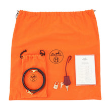 将图像加载到图库查看器中，HERMES Kelly Retourne Rouge Vif/Multicolor Vibrato Box Calf Leather Size 28
