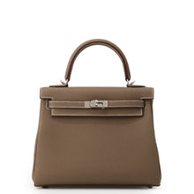 Load image into Gallery viewer, HERMES Kelly Retourne Etoupe Togo Leather Size 25
