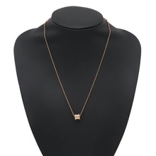 将图像加载到图库查看器中，BVLGARI B.Zero1 Necklace Size Mini357255 18K Pink Gold
