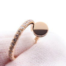Load image into Gallery viewer, CARTIER Juste Un Clou Hoop Earrings Size SmallB8301429 18K Pink Gold
