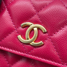 将图像加载到图库查看器中，CHANEL ChainShoulder back PinkAP2857 Caviar Leather Size Mini
