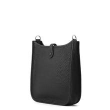 将图像加载到图库查看器中，HERMES Evelyne Long Black Taurillon Clemence Size TPM
