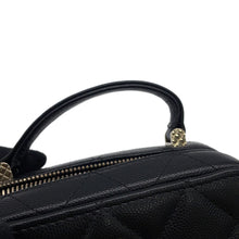 Load image into Gallery viewer, CHANEL Vanity back BlackAP2634 Caviar Leather Size Mini
