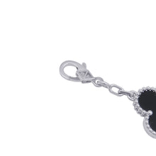 Load image into Gallery viewer, Van Cleef &amp; Arpels Vintage Alhambra 5 Motif BraceletVCARPM0L00 18K White Gold
