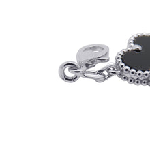 Load image into Gallery viewer, Van Cleef &amp; Arpels Vintage Alhambra 5 Motif BraceletVCARPM0L00 18K White Gold
