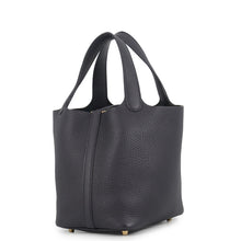 将图像加载到图库查看器中，HERMES Picotin Lock Caban Taurillon Clemence Size PM
