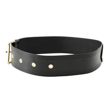 将图像加载到图库查看器中，LOUIS VUITTON Trench Belt 65MM NoirM4531Z Creases processed leather
