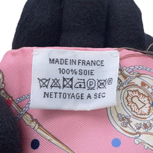 将图像加载到图库查看器中，HERMES Twilly 《Les Crèmes à Pois》 Rose/Beige/Multicolor Silk100%
