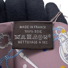 将图像加载到图库查看器中，HERMES Twilly 《Les Crèmes à Pois》 Marron Glacé / Grispearl Silk100%
