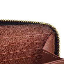 将图像加载到图库查看器中，LOUIS VUITTON Zippy Wallet BrownM42616 Monogram

