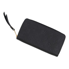 将图像加载到图库查看器中，LOUIS VUITTON Zippy Wallet NoirM61864 Monogram Empreinte Leather
