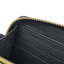 将图像加载到图库查看器中，LOUIS VUITTON Zippy Wallet Noir/BeigeM80481 Bicolor Monogram Empreinte Leather
