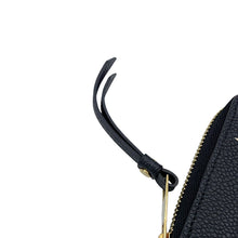 将图像加载到图库查看器中，LOUIS VUITTON Zippy Wallet Noir/BeigeM80481 Bicolor Monogram Empreinte Leather

