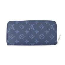 将图像加载到图库查看器中，LOUIS VUITTON Japan Limited Edition Marque L.Vuitton Deposee Zippy Wallet Horizontal OceanBlueM26856 Monogram・Heritage
