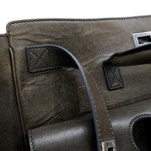 将图像加载到图库查看器中，BALENCIAGA Bel Air Carryall Bag Gray835689 Leather Size Small
