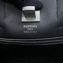 将图像加载到图库查看器中，BALENCIAGA Bel Air Carryall Bag Gray835689 Leather Size Small
