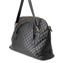 Load image into Gallery viewer, SAINT LAURENT PARIS ES Giant Travel Bag Quilted Black736009AABK91000 Leather
