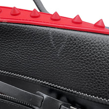 将图像加载到图库查看器中，Christian Louboutin LOUBITOWN Briefcase Black/Red3225103 Leather Rubber
