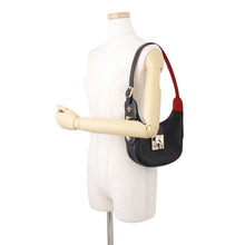 Load image into Gallery viewer, Christian Louboutin CARASKY Shoulder Bag Black/Red1225182CM6S Leather Size Mini
