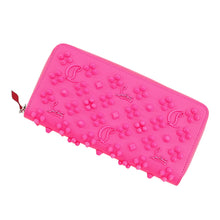 将图像加载到图库查看器中，Christian Louboutin Panettone Studded Zip Around Wallet Pompidou3175224P731 Calf Leather
