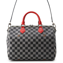 将图像加载到图库查看器中，LOUIS VUITTON Speedy Bandouliere NM Noir/White/MulticolorN40236 Damier・Canvas Size 30
