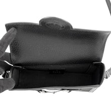 将图像加载到图库查看器中，GUCCI Horsebit Jumbo GG Shoulder Bag Black699296 GG Canvas
