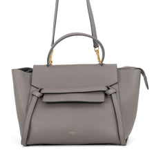 将图像加载到图库查看器中，CELINE Belt bag Gray176103 Leather Size Mini
