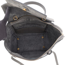 将图像加载到图库查看器中，CELINE Belt bag Gray176103 Leather Size Mini

